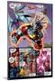 X-Men No.1: 20th Anniversary Edition: Colossus and Archangel Flying-Jim Lee-Mounted Poster