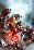 X-Men No.22 Cover: Colossus and War Machine Fighting-Adi Granov-Lamina Framed Poster