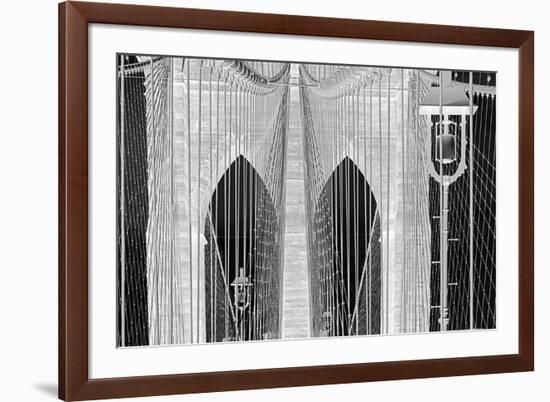 X-ray - Brooklyn Bridge III-Tony Koukos-Framed Giclee Print