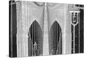 X-ray - Brooklyn Bridge III-Tony Koukos-Stretched Canvas