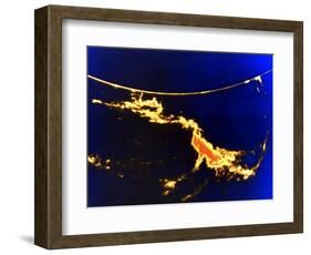 X-Ray Image of a Solar Flare-null-Framed Giclee Print