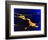 X-Ray Image of a Solar Flare-null-Framed Giclee Print