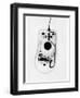 X-Ray of a Computer Mouse-Chris Rogers-Framed Photographic Print