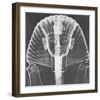 X-ray of an Egyptian Mask-Science Source-Framed Giclee Print