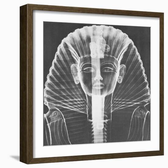 X-ray of an Egyptian Mask-Science Source-Framed Giclee Print