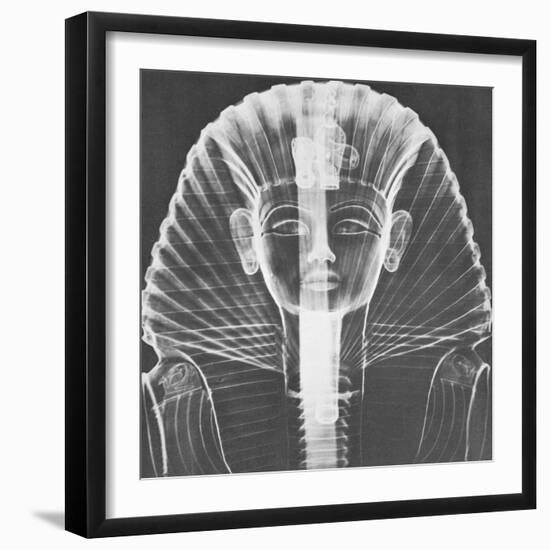 X-ray of an Egyptian Mask-Science Source-Framed Giclee Print