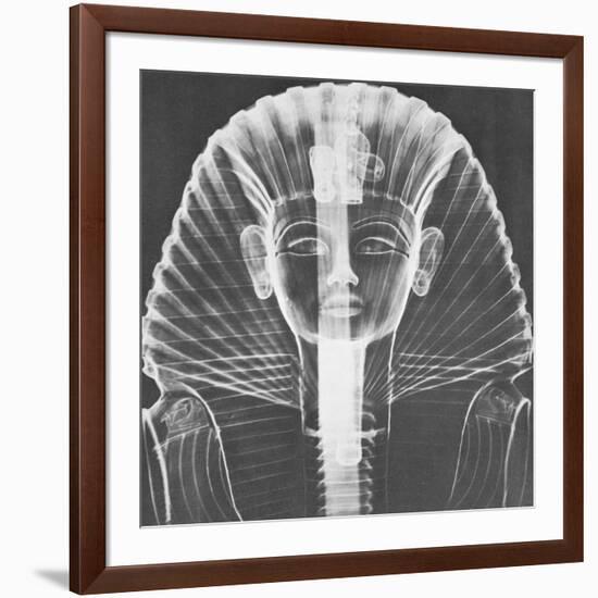 X-ray of an Egyptian Mask-Science Source-Framed Giclee Print