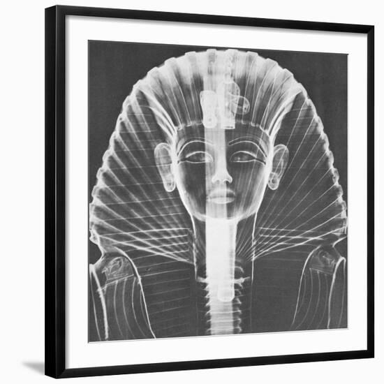 X-ray of an Egyptian Mask-Science Source-Framed Giclee Print