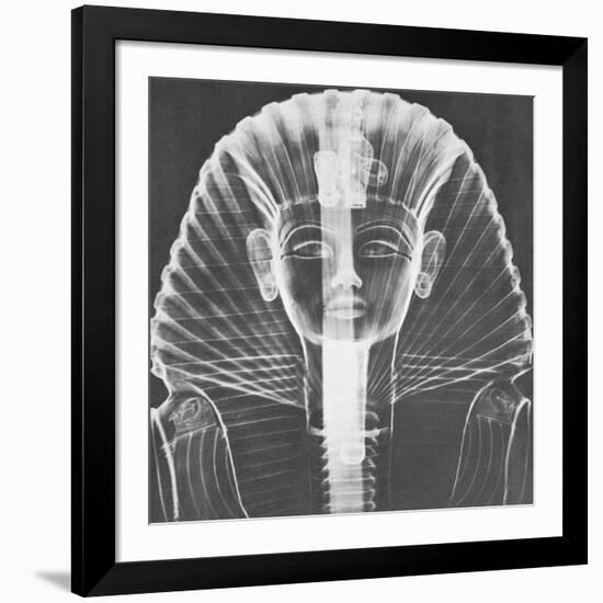 X-ray of an Egyptian Mask-Science Source-Framed Giclee Print