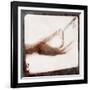 X-Ray Photograph of Person Holding Key-null-Framed Photographic Print