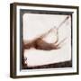 X-Ray Photograph of Person Holding Key-null-Framed Photographic Print