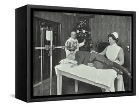 X-Ray Room for Ring Worm, Woolwich School Treatment Centre, London, 1914-null-Framed Stretched Canvas