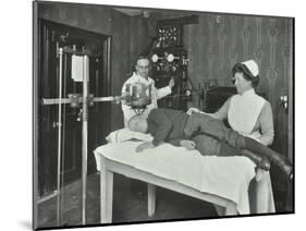 X-Ray Room for Ring Worm, Woolwich School Treatment Centre, London, 1914-null-Mounted Photographic Print