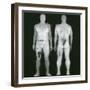 X-ray Views of Man During BodySearch Surveillance-null-Framed Photographic Print