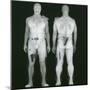 X-ray Views of Man During BodySearch Surveillance-null-Mounted Photographic Print