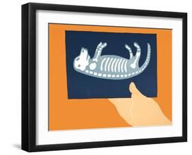 X-Ray-Stephen Huneck-Framed Giclee Print