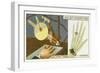 X-Raying the Hand, 1924-null-Framed Giclee Print