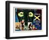 X-The Man With the X-Ray Eyes, Bottom Right: Ray Milland, 1963-null-Framed Art Print