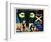 X-The Man With the X-Ray Eyes, Bottom Right: Ray Milland, 1963-null-Framed Art Print