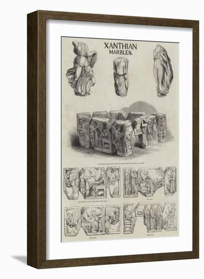 Xanthian Marbles-null-Framed Giclee Print