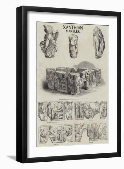 Xanthian Marbles-null-Framed Giclee Print