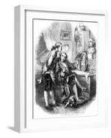 Xavier de Maistre-Tony Johannot-Framed Art Print