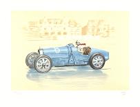 Bugatti-Helle Nice-Xavier La Victoire-Framed Collectable Print