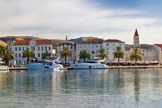 City of Zadar Harbor and Velebit Mountain-xbrchx-Photographic Print