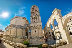 Dalmatian Town of Trogir Waterfront-xbrchx-Photographic Print