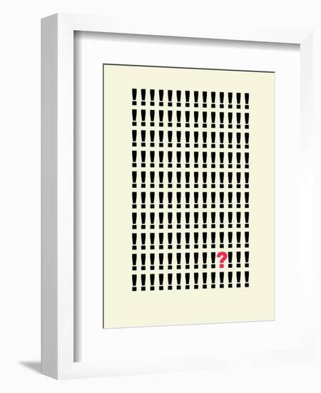 Xclamation Question?-Philip Sheffield-Framed Giclee Print