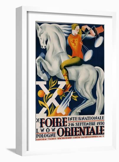 Xe Foire Orientale, 1930-null-Framed Giclee Print
