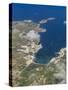 Xemxija Bay on Malta in bird's-eye view-enricocacciafotografie-Stretched Canvas