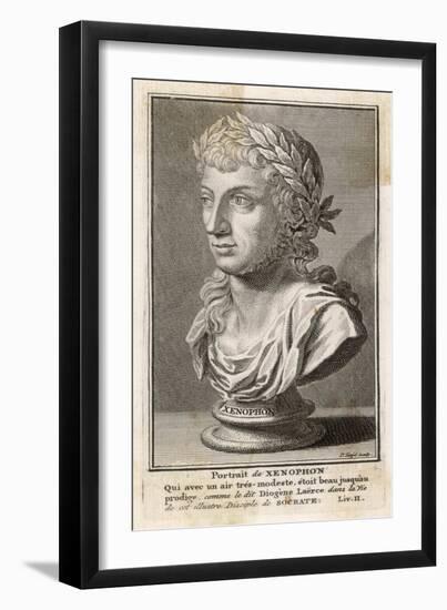 Xenophon Greek Soldier and Historian-null-Framed Art Print