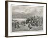 Xenophon Retreating into Persia Reaches the Black Sea-null-Framed Art Print
