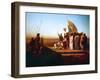 Xerxes at Hellespont-Jean Adrien Guignet-Framed Giclee Print