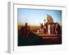 Xerxes at Hellespont-Jean Adrien Guignet-Framed Giclee Print