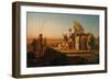 Xerxes at the Hellespont-Jean Adrien Guignet-Framed Giclee Print