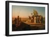 Xerxes at the Hellespont-Jean Adrien Guignet-Framed Giclee Print