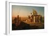 Xerxes at the Hellespont-Jean Adrien Guignet-Framed Giclee Print
