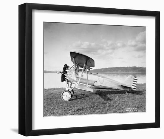 XF3B-1 prototype for F3B-1-null-Framed Art Print