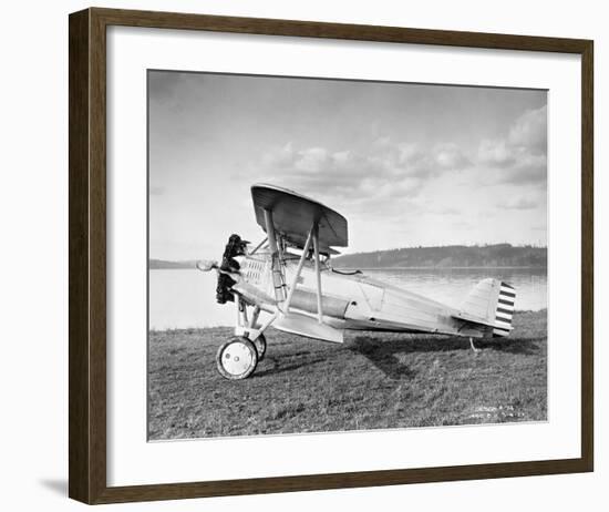 XF3B-1 prototype for F3B-1-null-Framed Art Print