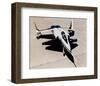 XFV-12 supersonic fighter study-null-Framed Art Print