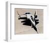 XFV-12 supersonic fighter study-null-Framed Art Print