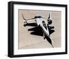 XFV-12 supersonic fighter study-null-Framed Art Print