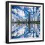 Xiamen, China Skyline on Yundang Lake-Sean Pavone-Framed Photographic Print