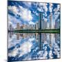 Xiamen, China Skyline on Yundang Lake-Sean Pavone-Mounted Photographic Print