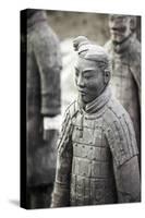 Xian, Shaanxi, China. Close Up of One of the Many Warriors of the Terracotta Army (Majong)-Matteo Colombo-Stretched Canvas