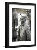 Xian, Shaanxi, China. Close Up of One of the Many Warriors of the Terracotta Army (Majong)-Matteo Colombo-Framed Photographic Print