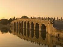 Seventeen Arch Bridge on Kunming Lake in Beijing-Xiaoyang Liu-Photographic Print