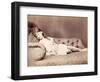 Xie Sleeping, 1874-Lewis Carroll-Framed Giclee Print